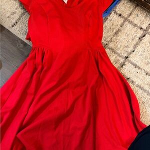 Old Navy Kids Casual Red Dress